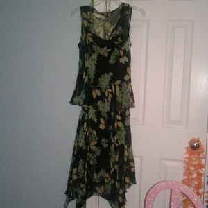 Sleeveless 2 piece Dress